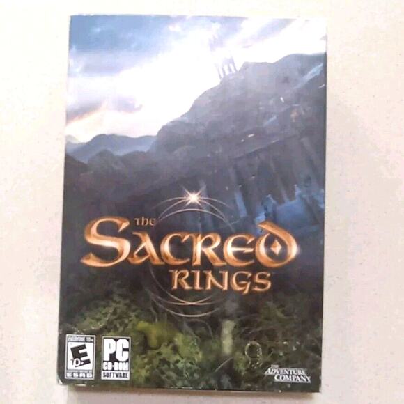 The Sacred Rings The Adventure Company E Everyone PC CD ROM Software